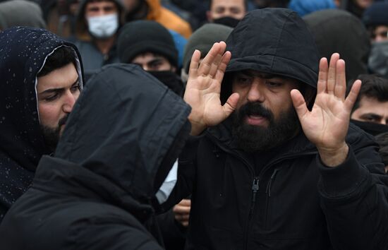 Belarus Poland Border Refugees