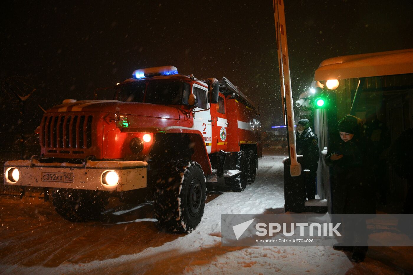 Russia Coal Mine Fire