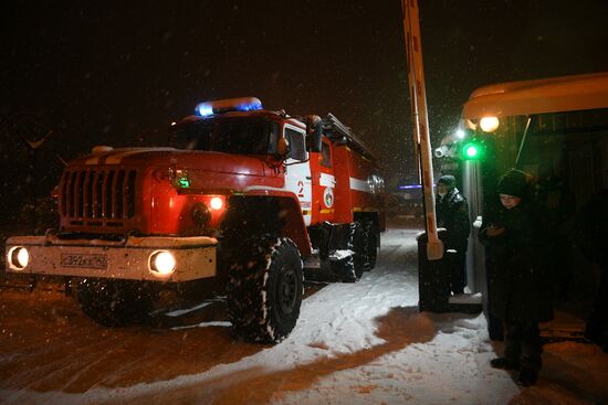Russia Coal Mine Fire