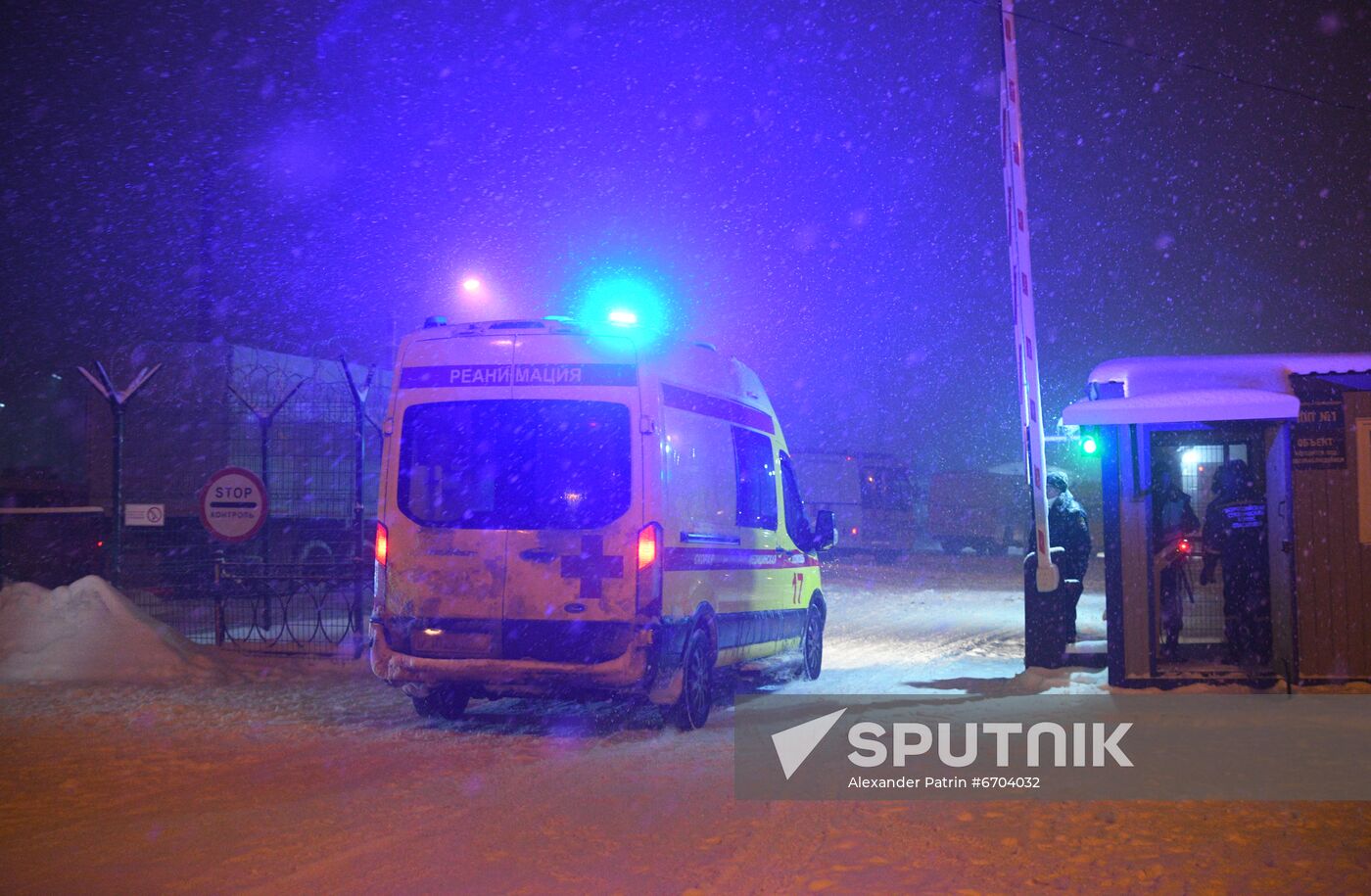 Russia Coal Mine Fire