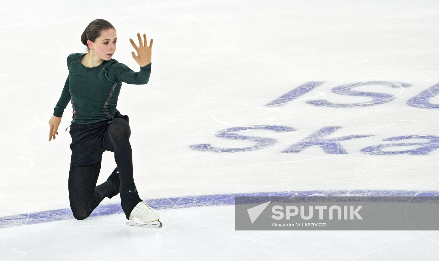 Russia Figure Skating Grand Prix Training