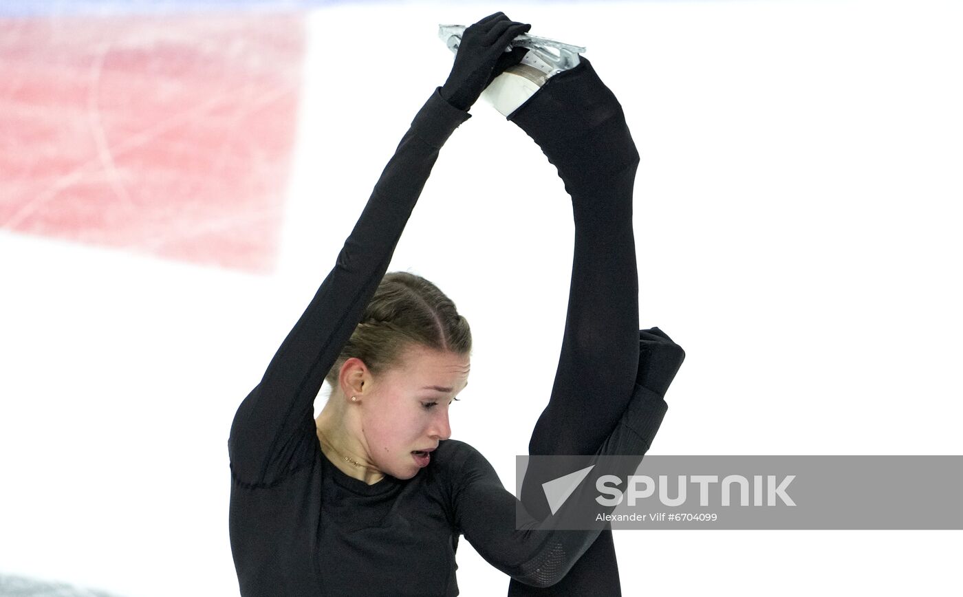 Russia Figure Skating Grand Prix Training