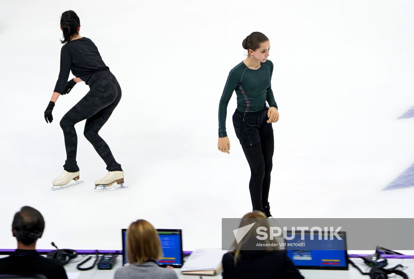 Russia Figure Skating Grand Prix Training