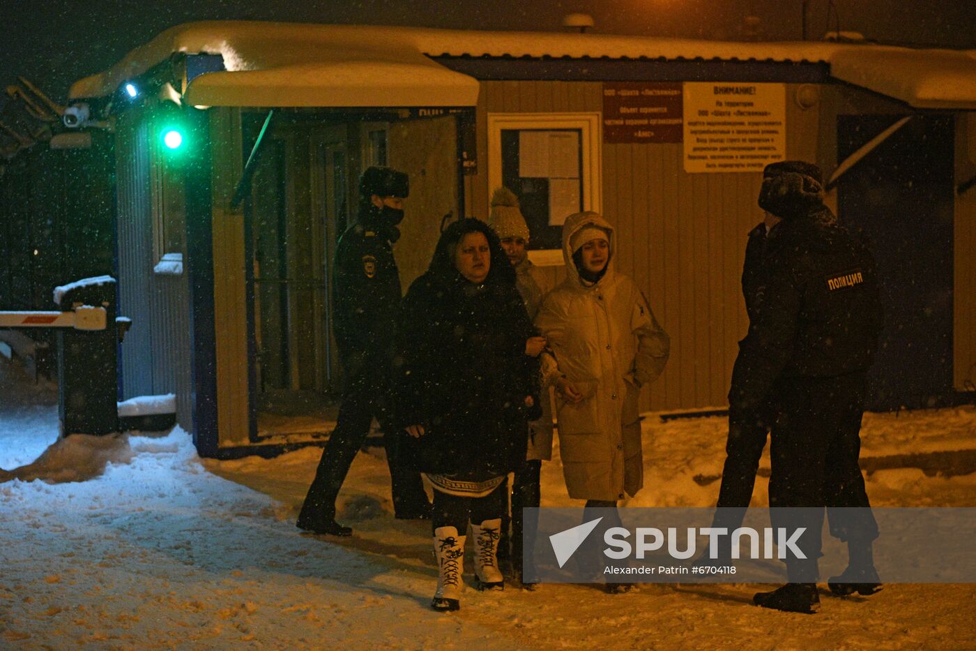 Russia Coal Mine Fire