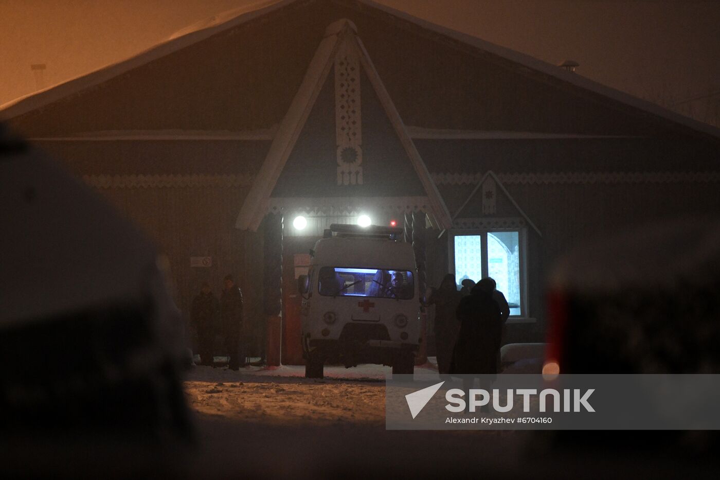Russia Coal Mine Fire