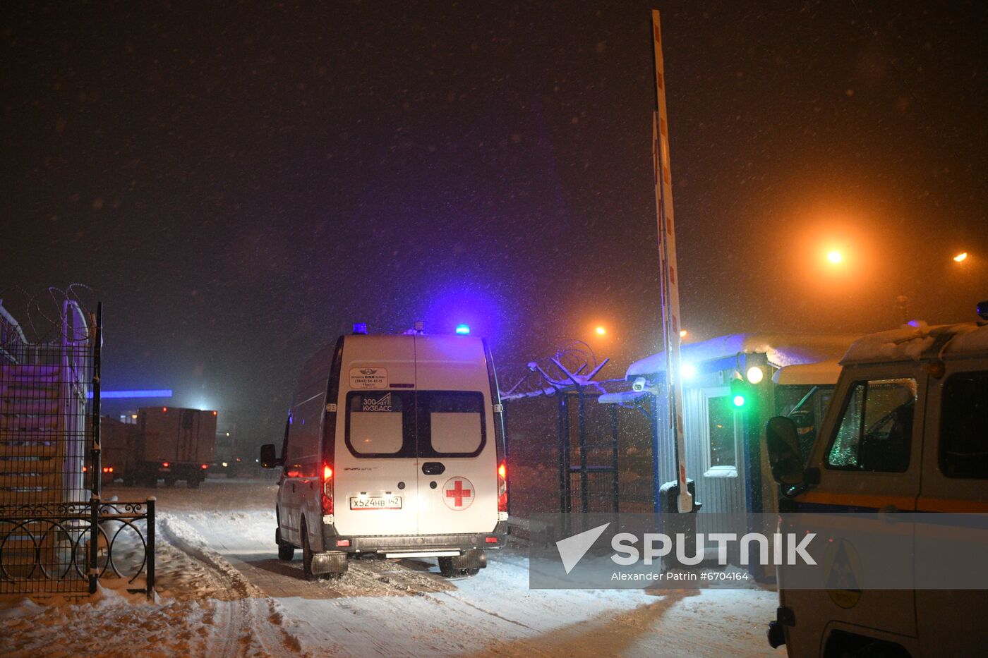 Russia Coal Mine Fire