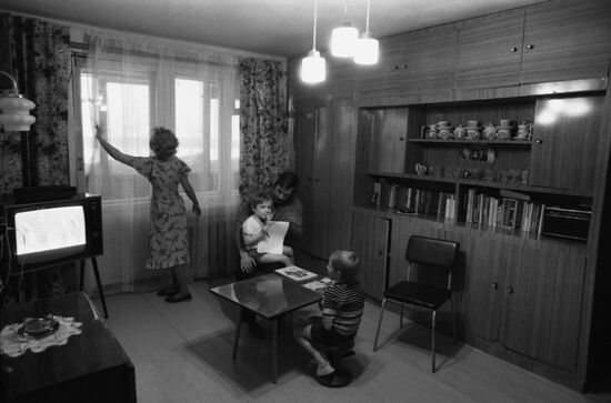 Family in Novy Urengoi