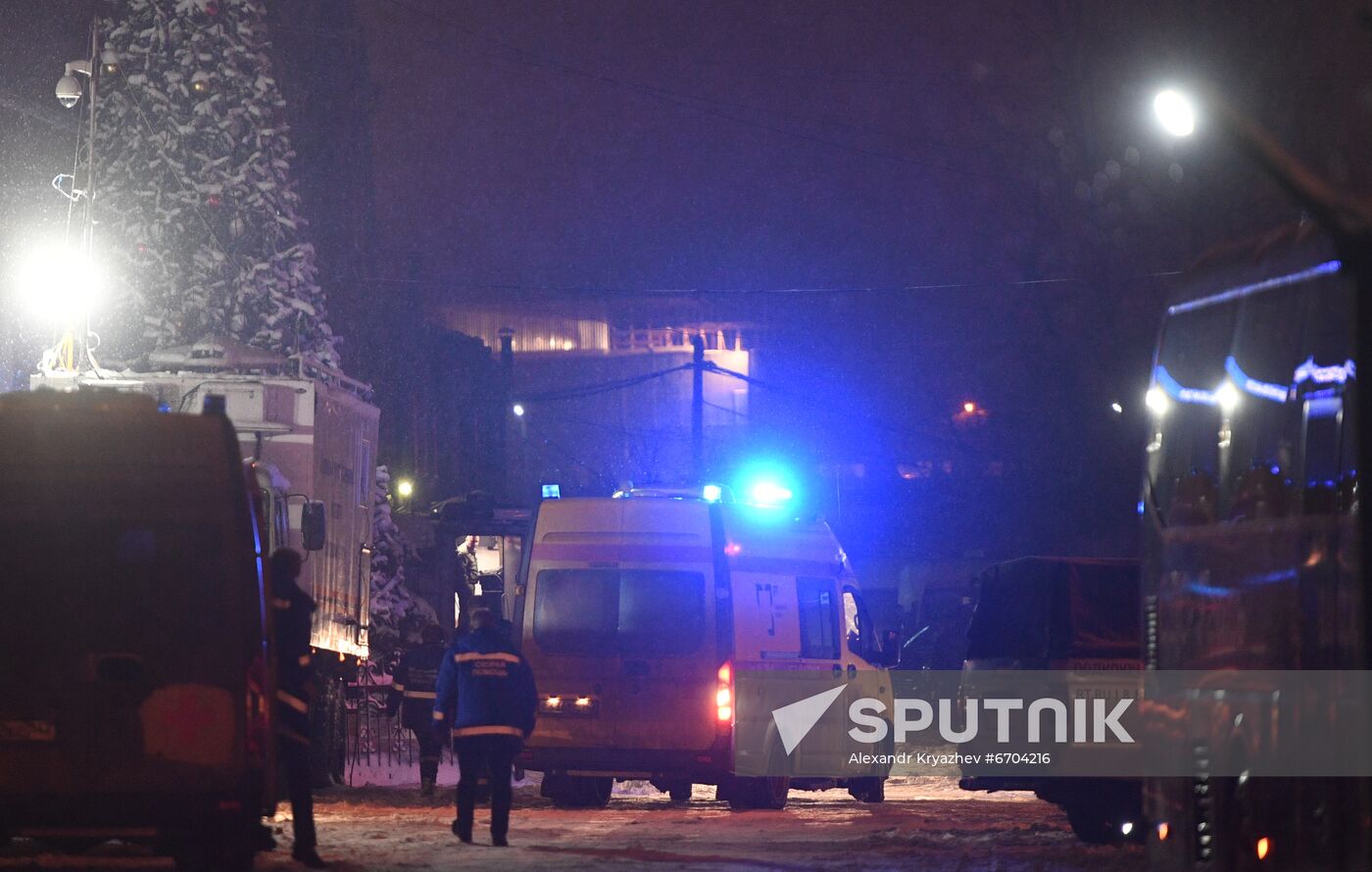 Russia Coal Mine Fire