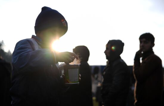 Belarus Poland Border Refugees