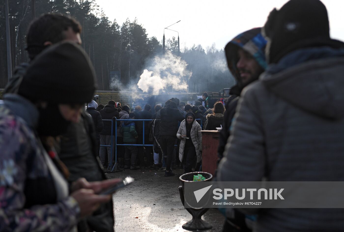 Belarus Poland Border Refugees