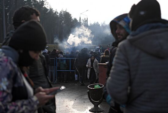 Belarus Poland Border Refugees