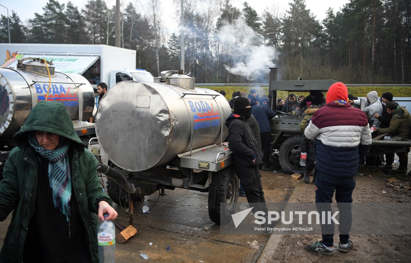 Belarus Poland Border Refugees