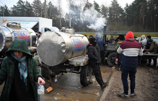 Belarus Poland Border Refugees