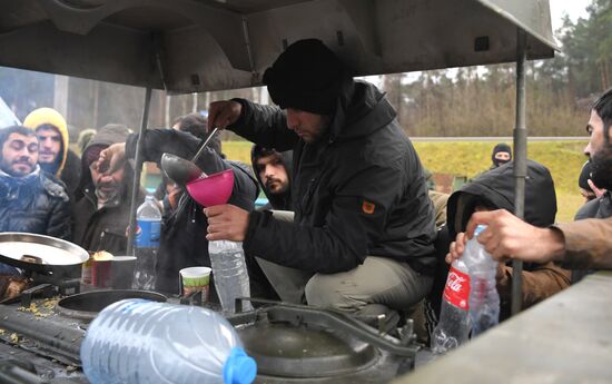 Belarus Poland Border Refugees