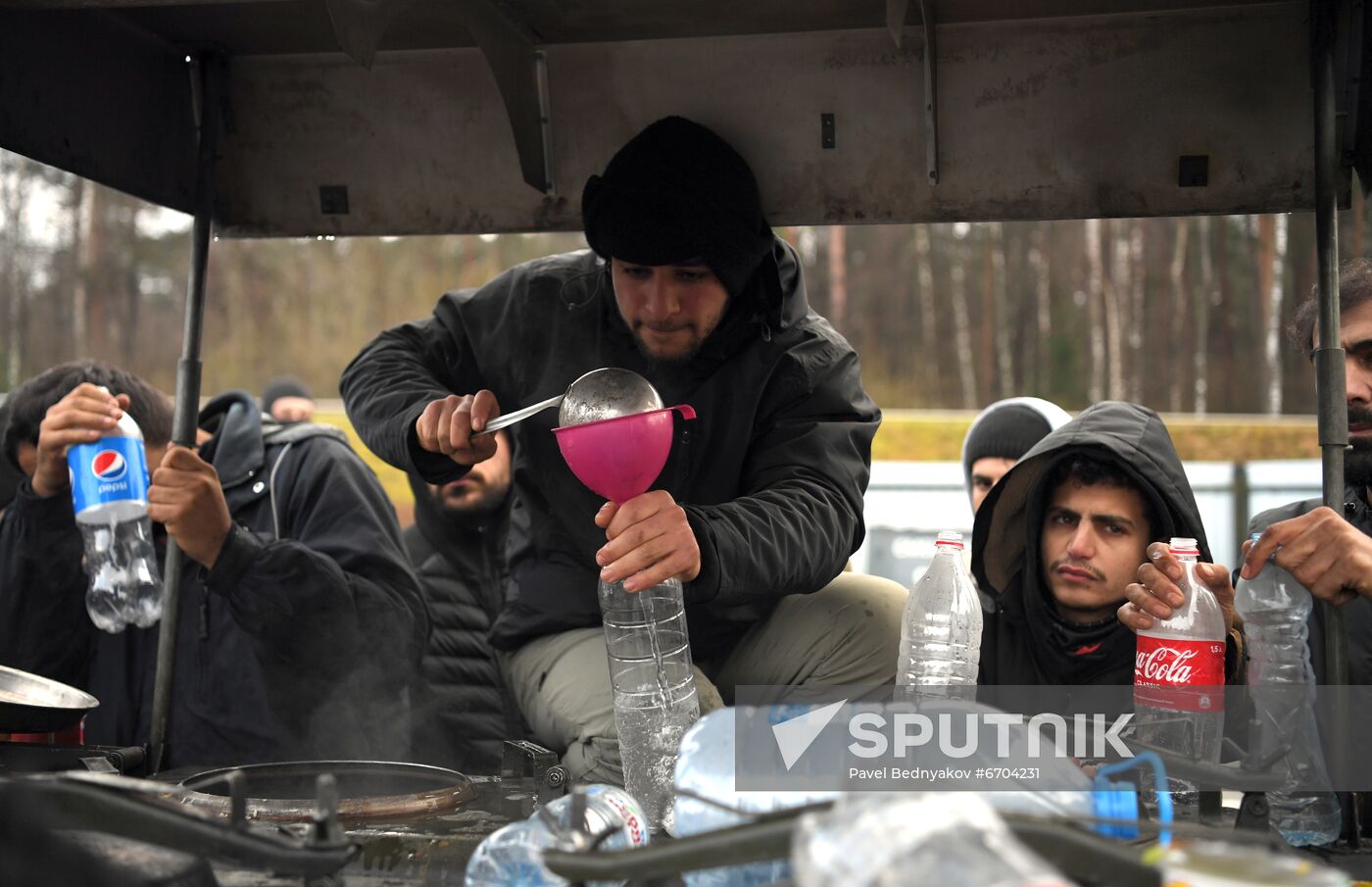 Belarus Poland Border Refugees