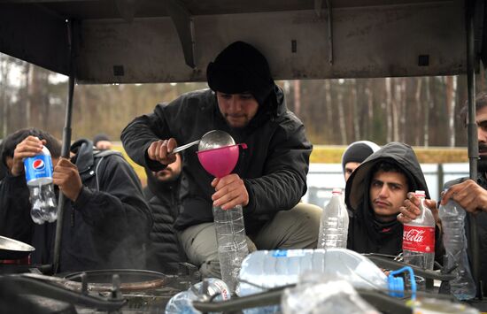 Belarus Poland Border Refugees