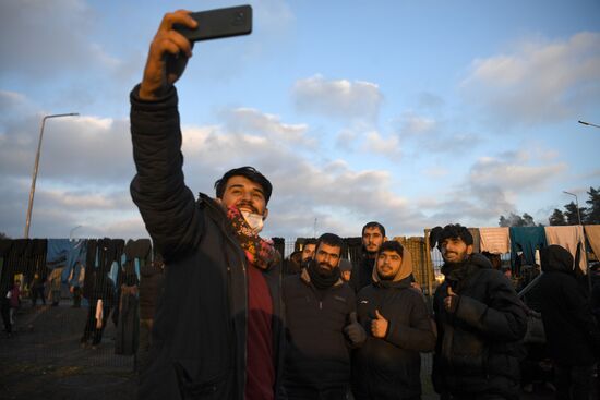 Belarus Poland Border Refugees