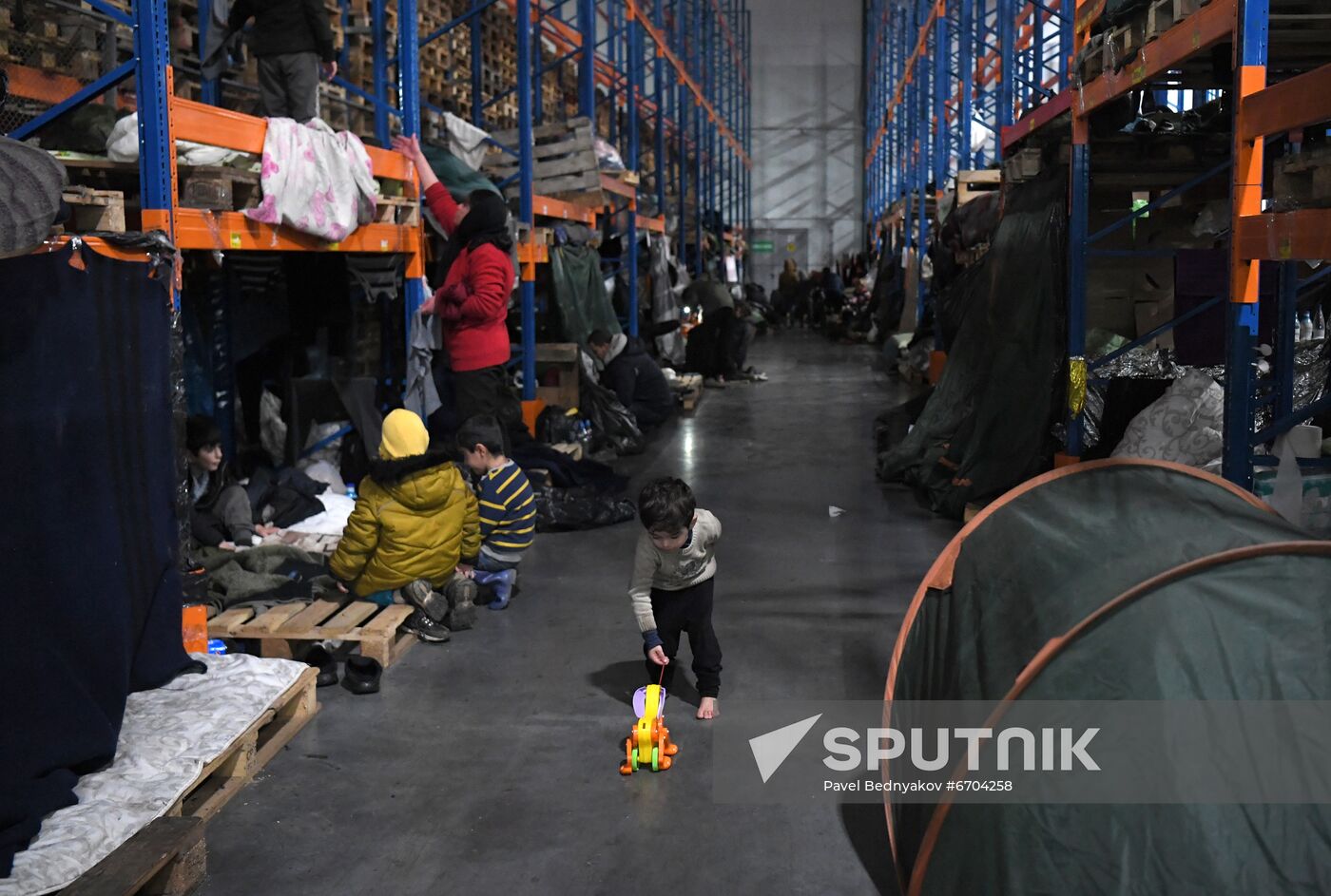 Belarus Poland Border Refugees