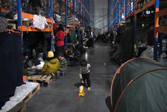 Belarus Poland Border Refugees