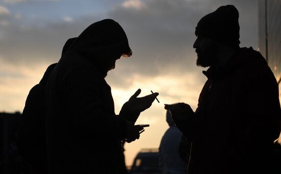 Belarus Poland Border Refugees