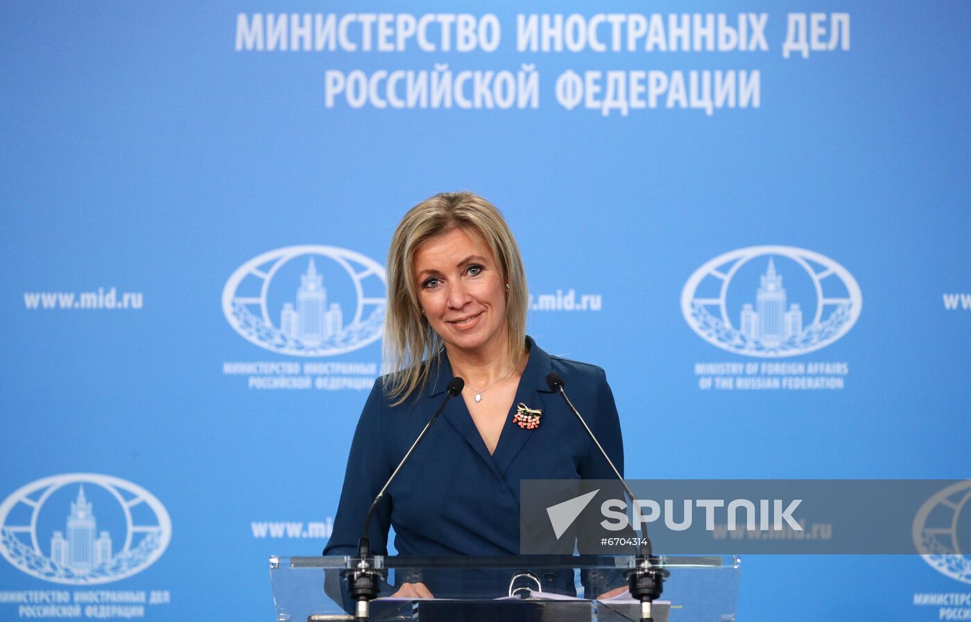 Russia Zakharova Briefing