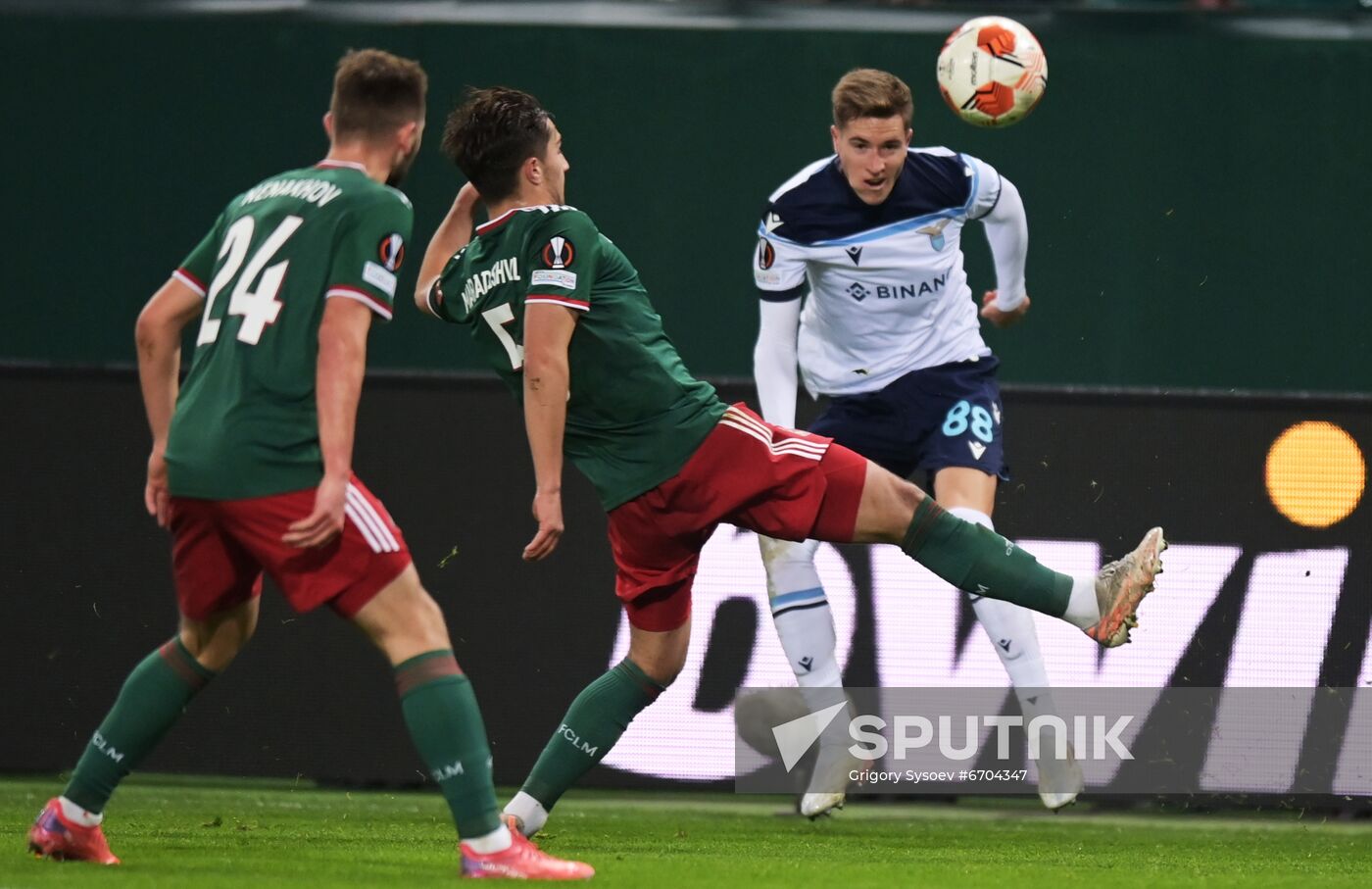 Russia Soccer Europa League Lokomotiv - Lazio