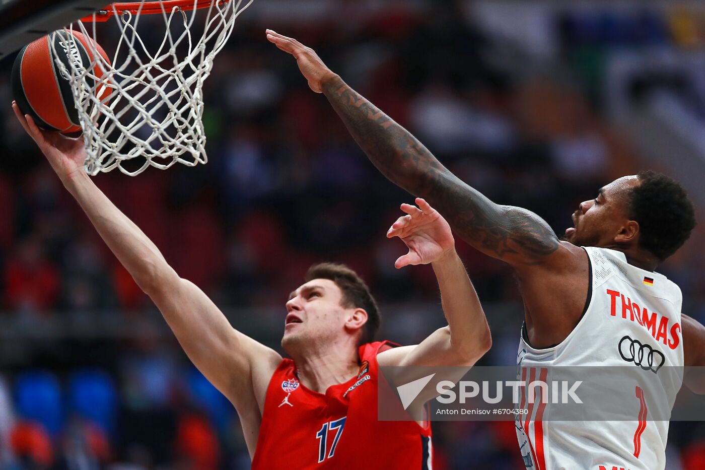 Russia Basketball Euroleague CSKA - Bayern