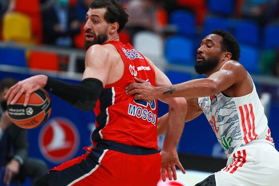 Russia Basketball Euroleague CSKA - Bayern