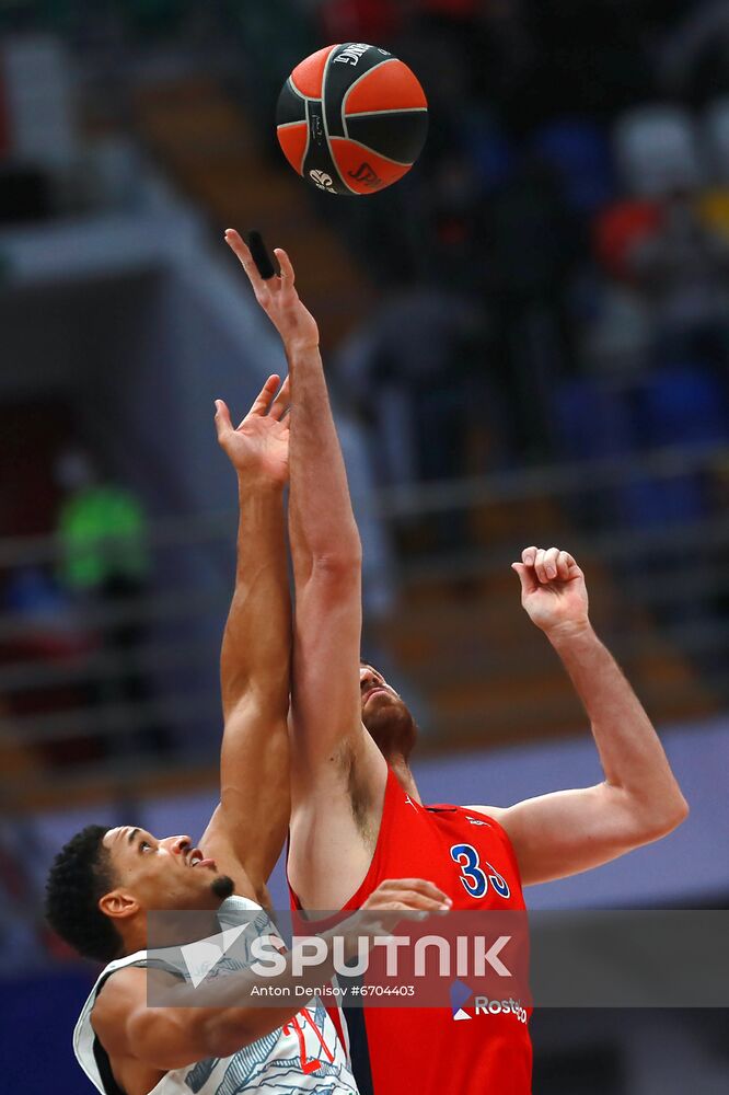 Russia Basketball Euroleague CSKA - Bayern