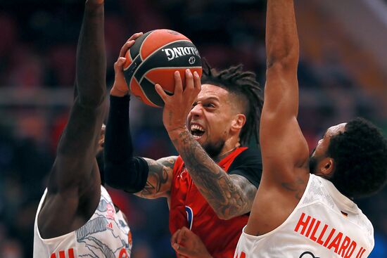 Russia Basketball Euroleague CSKA - Bayern