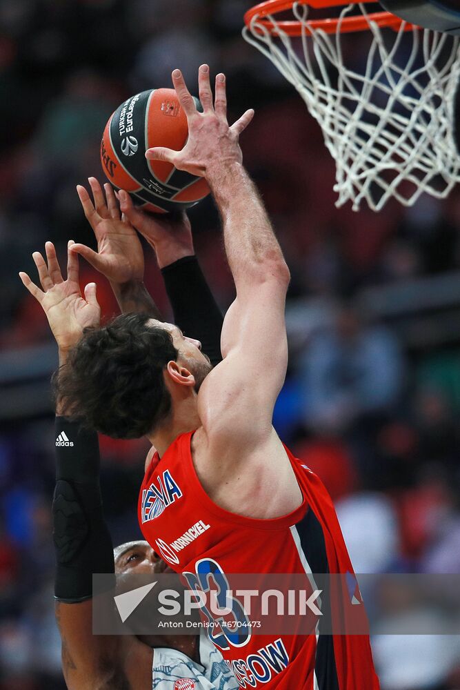 Russia Basketball Euroleague CSKA - Bayern