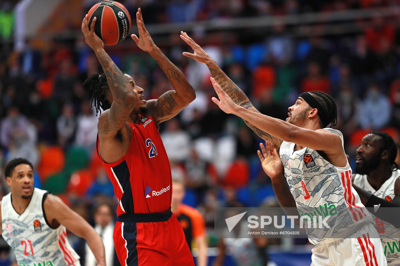 Russia Basketball Euroleague CSKA - Bayern