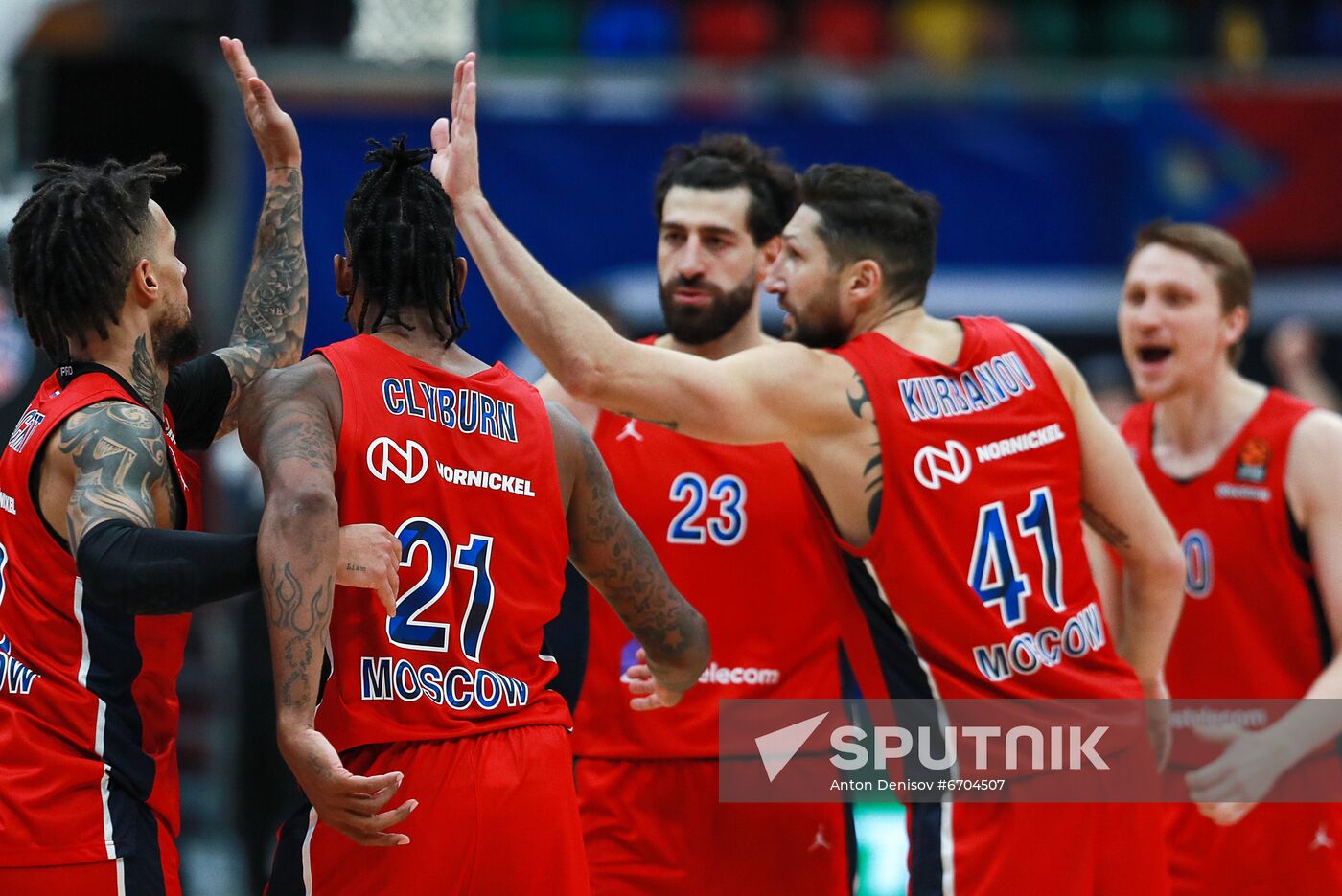 Russia Basketball Euroleague CSKA - Bayern