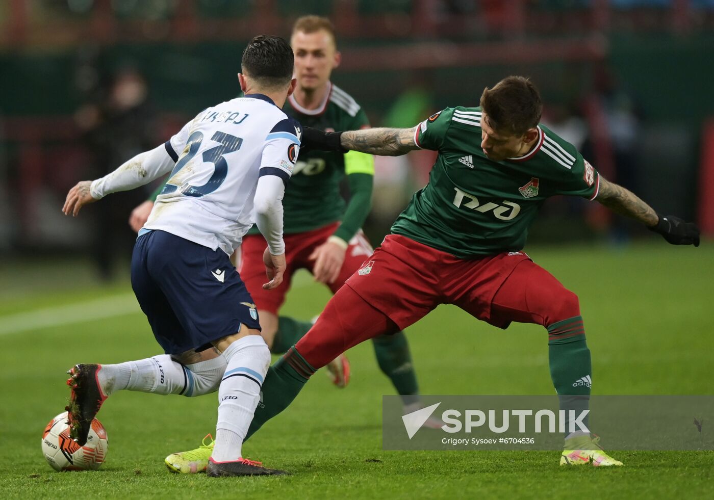 Russia Soccer Europa League Lokomotiv - Lazio