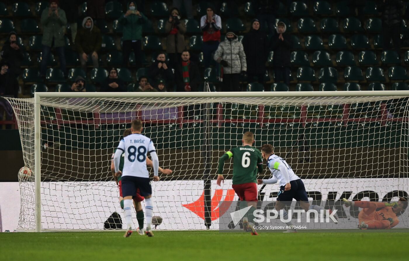 Russia Soccer Europa League Lokomotiv - Lazio