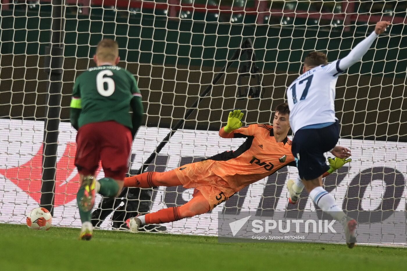 Russia Soccer Europa League Lokomotiv - Lazio