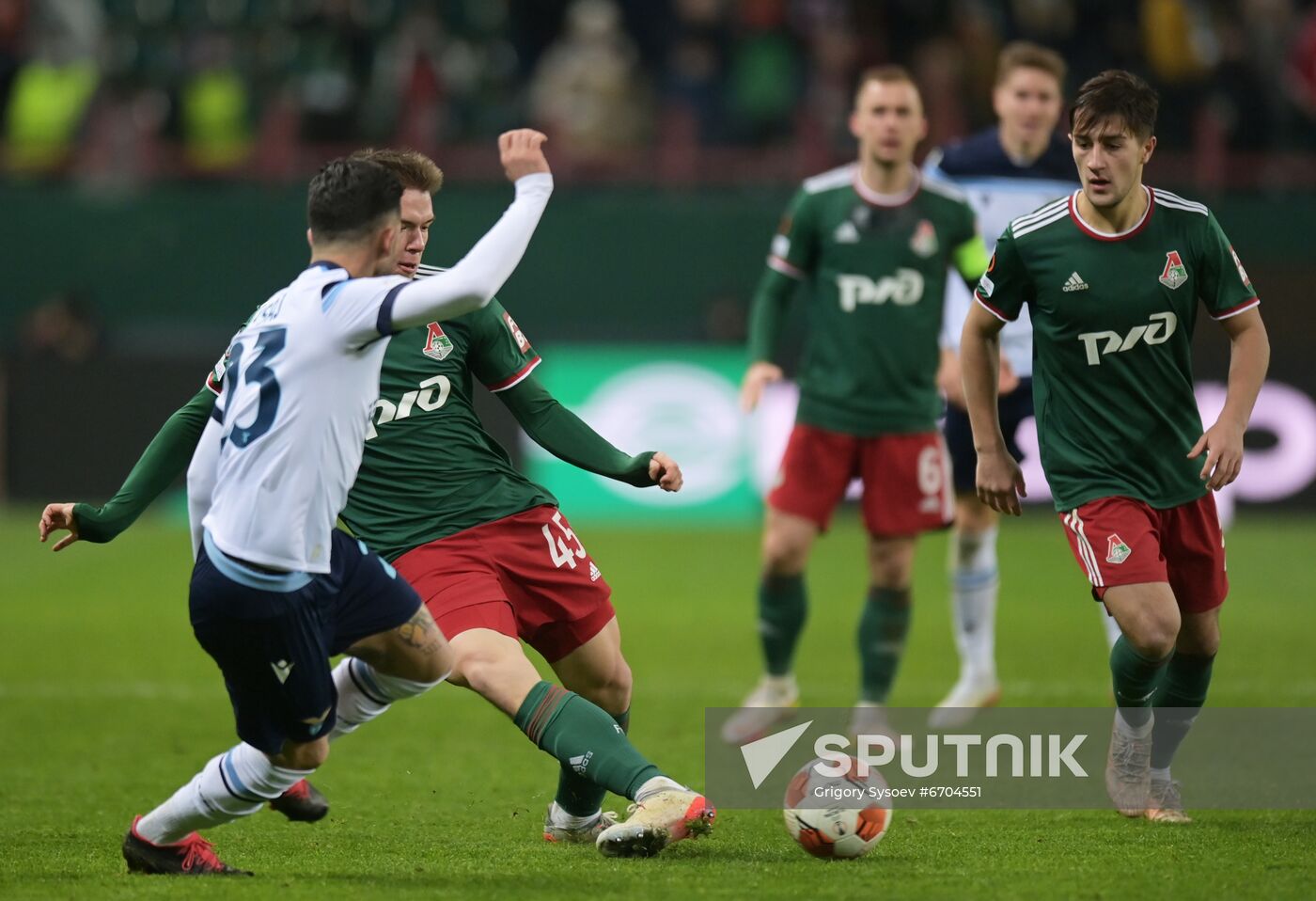 Russia Soccer Europa League Lokomotiv - Lazio