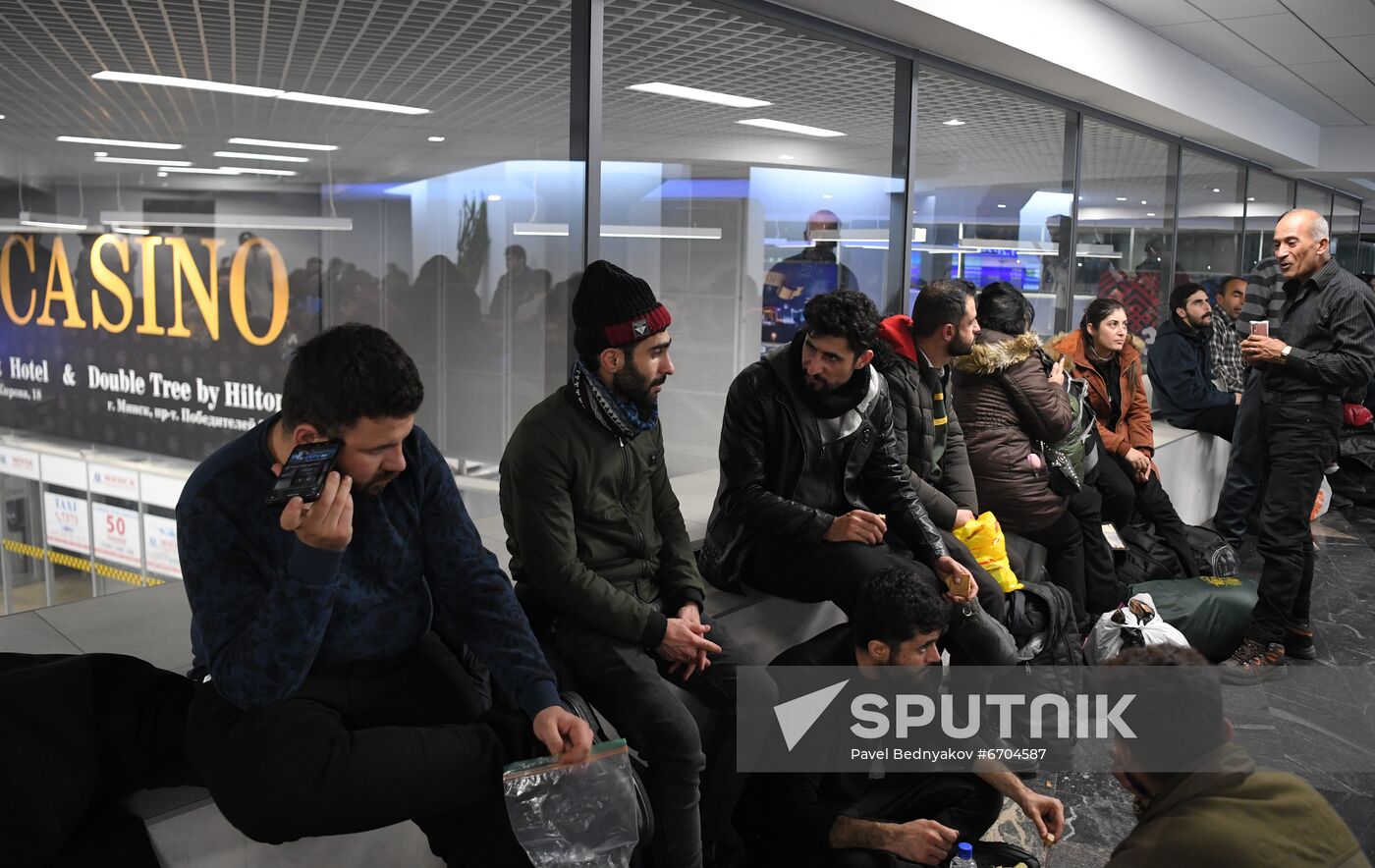 Belarus Refugees Return Flights