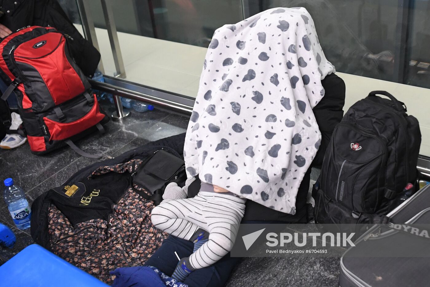 Belarus Refugees Return Flights
