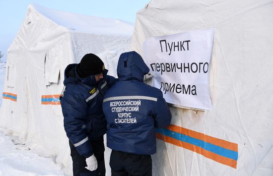 Russia Coal Mine Accident Rescue Operation