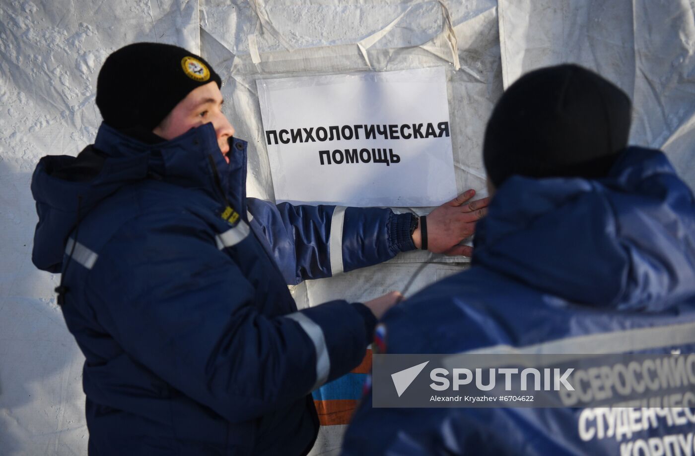 Russia Coal Mine Accident Rescue Operation