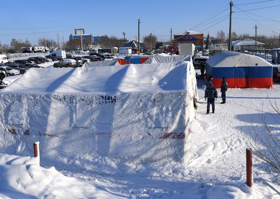 Russia Coal Mine Accident Rescue Operation