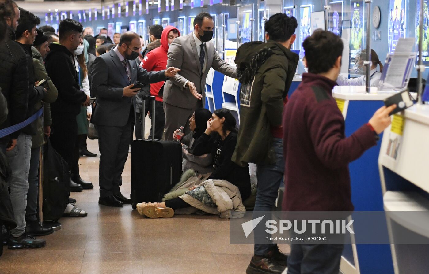 Belarus Refugees Return Flights