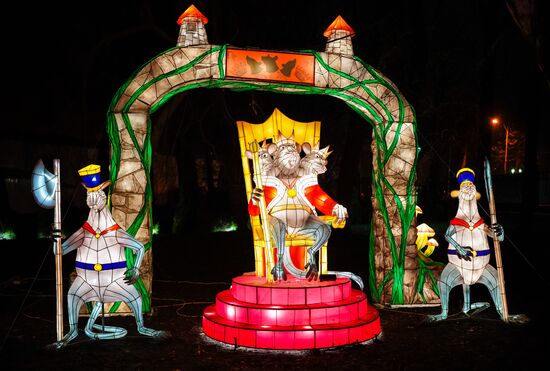 Lantern Park opens in Kaliningrad