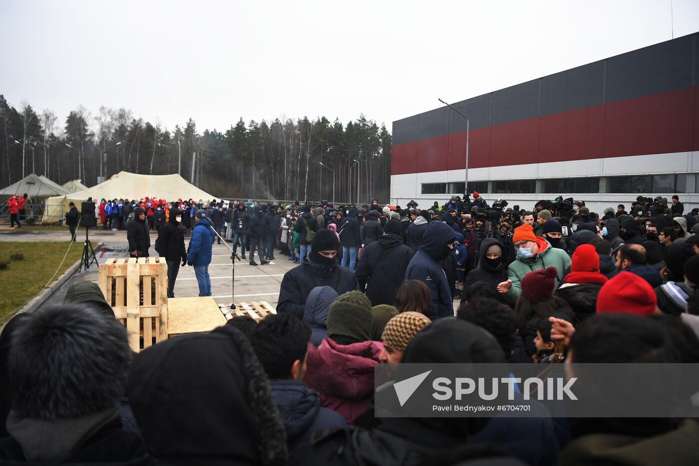 Belarus Poland Border Lukashenko Refugees