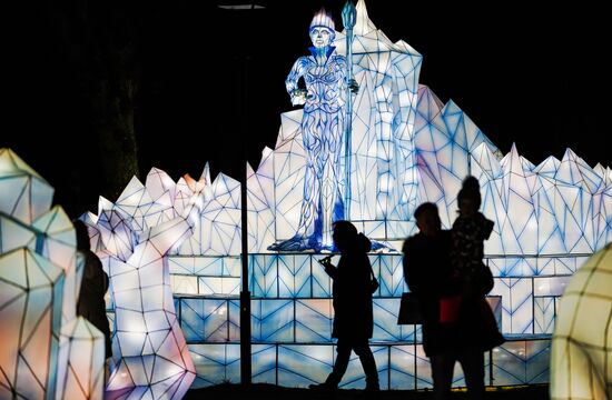 Lantern Park opens in Kaliningrad