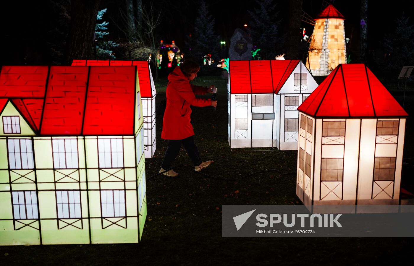 Lantern Park opens in Kaliningrad
