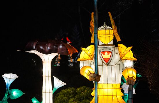 Lantern Park opens in Kaliningrad