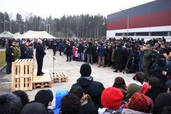 Belarus Poland Border Lukashenko Refugees