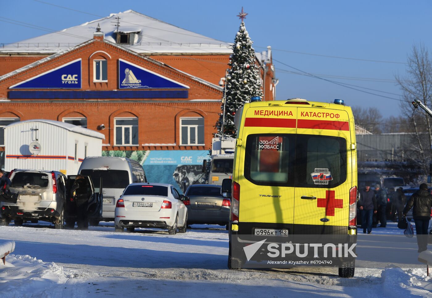 Russia Coal Mine Accident Rescue Operation